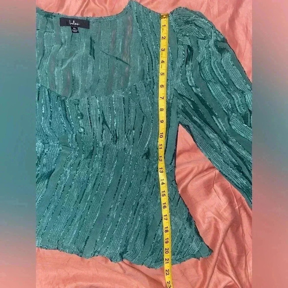 Lulu’s Women’s XL Long Sleeve Top - Picture 5 of 6